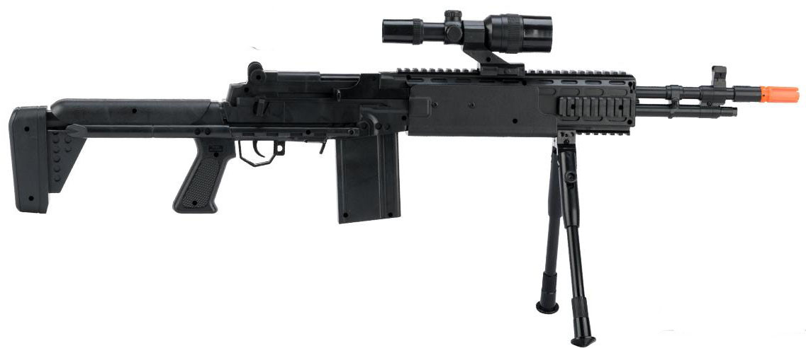 UK Arms Spring Sniper Airsoft Rifle and P618 Pistol Combo with