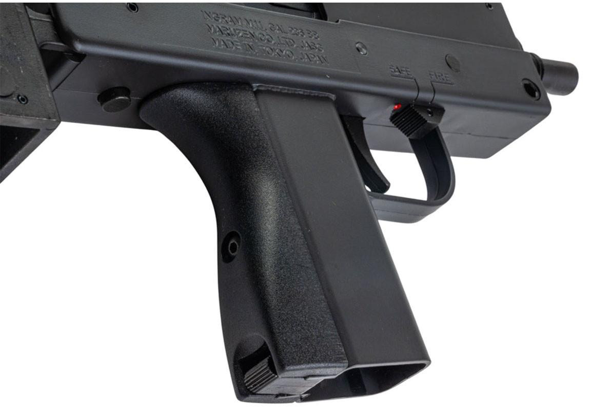 Maruzen Ingram M11 GBB Airsoft SMG w/ Suppressor, Black | Airsoft