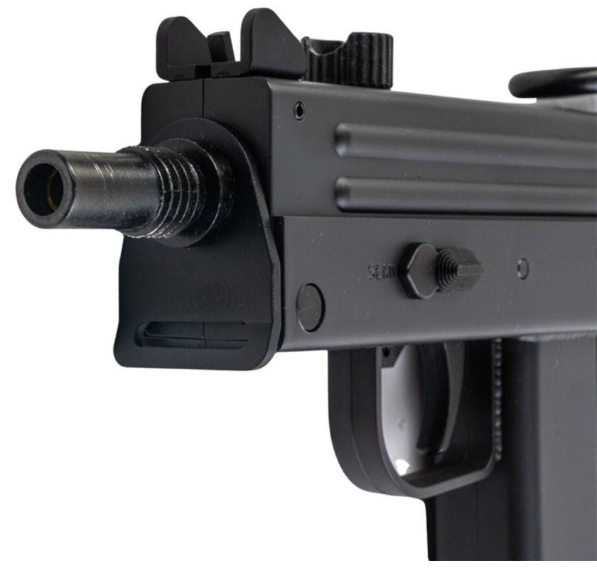 Maruzen Ingram M11 GBB Airsoft SMG w/ Suppressor, Black | Airsoft
