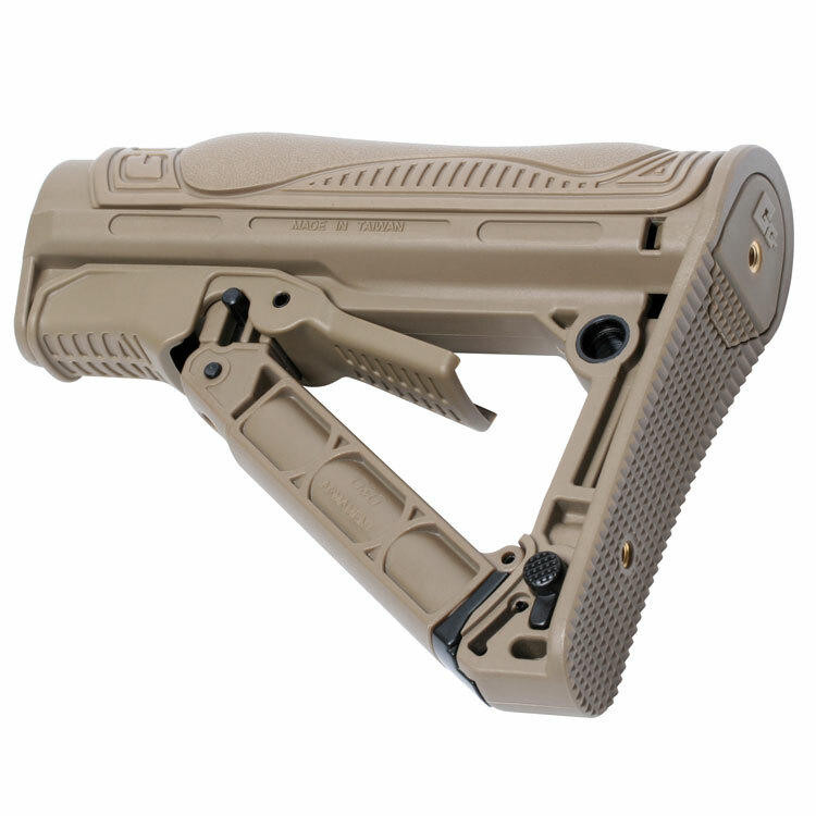 G&G GOS-V1 Retractable Stock, Tan