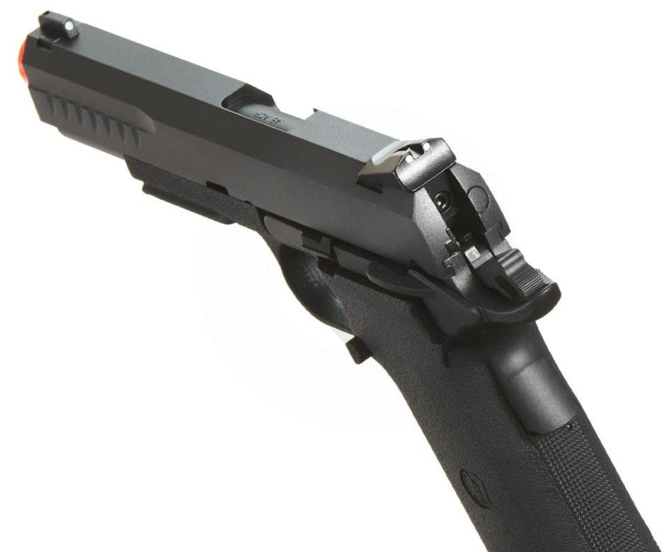 KJW Metal Slide KP-08 1911 CO2 GBB Airsoft Pistol, Black | Airsoft
