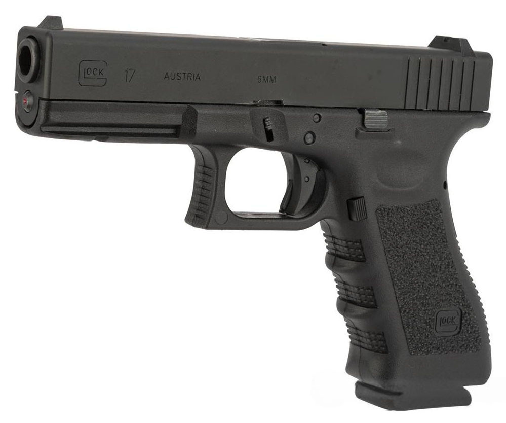 Spartan Licensed Glock 17 Gen 3 CO2/Gas Blowback Training Airsoft