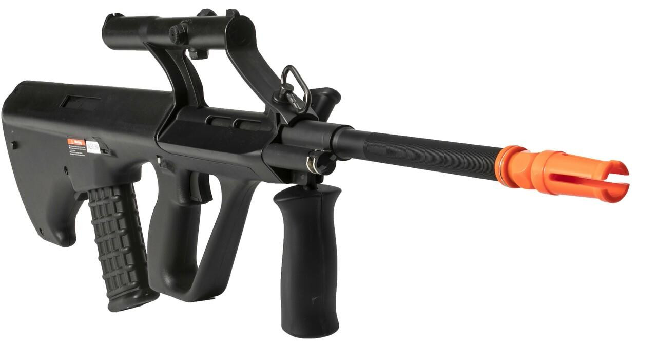 JG Military Aug AEG with 3x Built-In Scope, AU-2G Soft Air Gun
