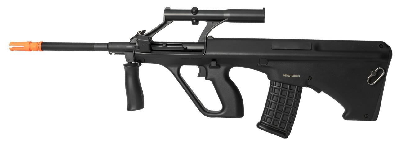 JG Military Aug AEG with 3x Built-In Scope, AU-2G Soft Air Gun