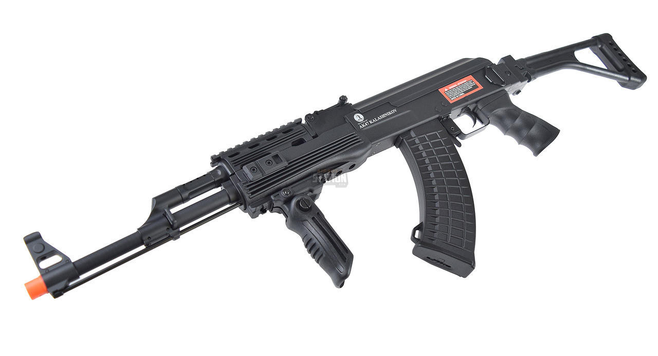 AK47 Kalashnikov RIS AEG Airsoft Rifle by Cybergun | 360 FPS