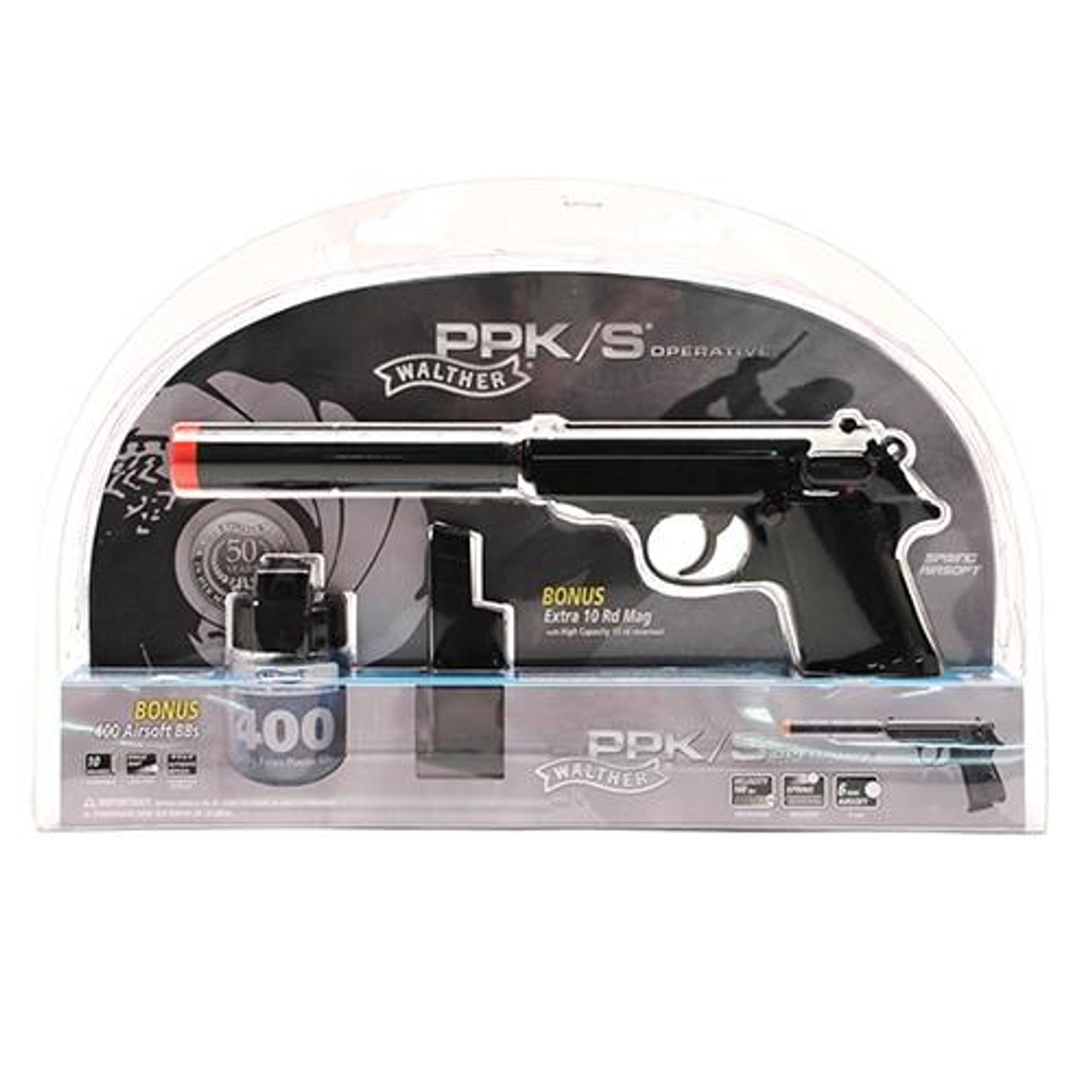 ワルサー Walther ppk ASGK Marushin Walther PPK Silver ABS