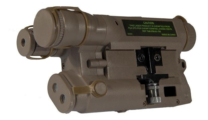 Expandable AN/PEQ-16 Battery Box, Dark earth