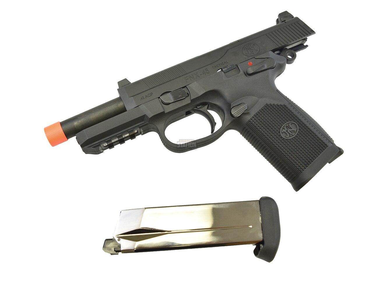 FN Herstal FNX-45 タン フルセット Cybergun FN Herstal FNX45 Tactical Airsoft Gas Blowback