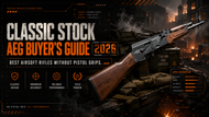 Classic Stock AEG Buyer's Guide 2026: Best Airsoft Rifles Without Pistol Grips