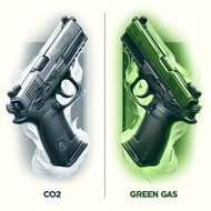 Difference Between Airsoft CO2 and Green Gas Pistols