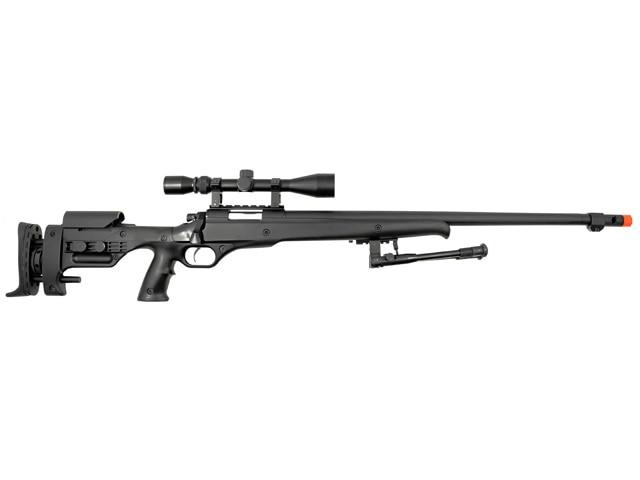 Well MB12 Heavy Weight Bolt Action Airsoft Sniper Rifle w/ Scope