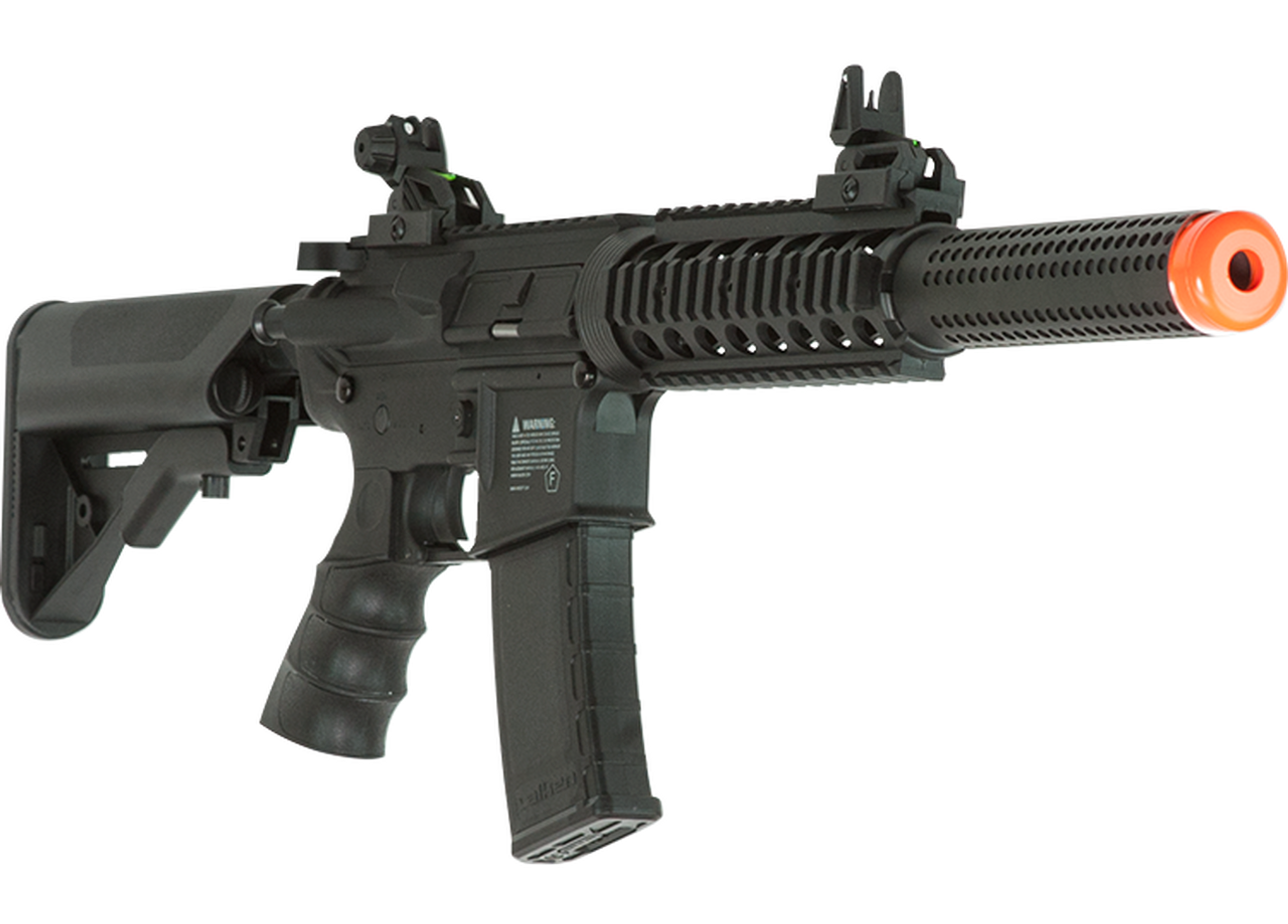 Valken Tactical Battle Machine M4 SD AEG V2.0 Airsoft Rifle, Black