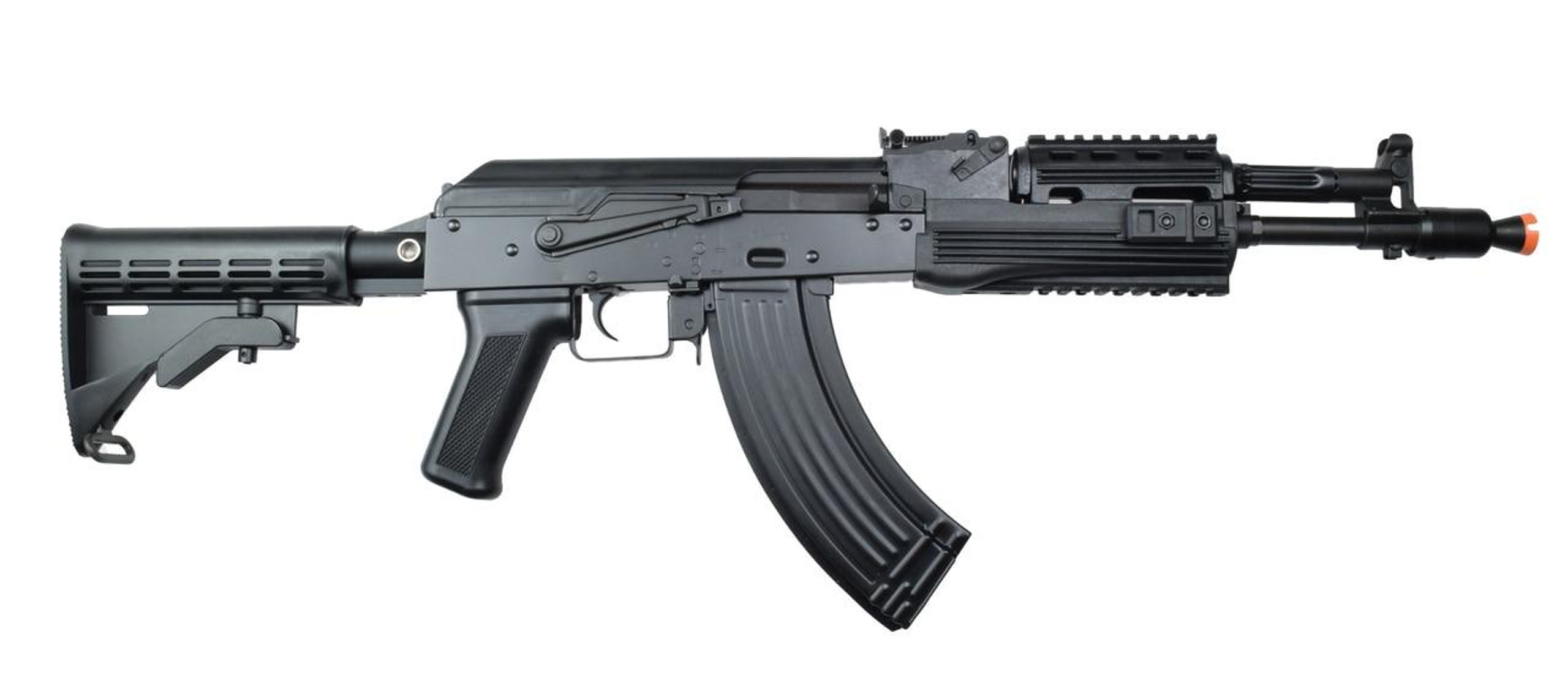 Lct Ak 104 Aeg Airsoft Rifle W Le Stock Black Tk104 Nv Aeg
