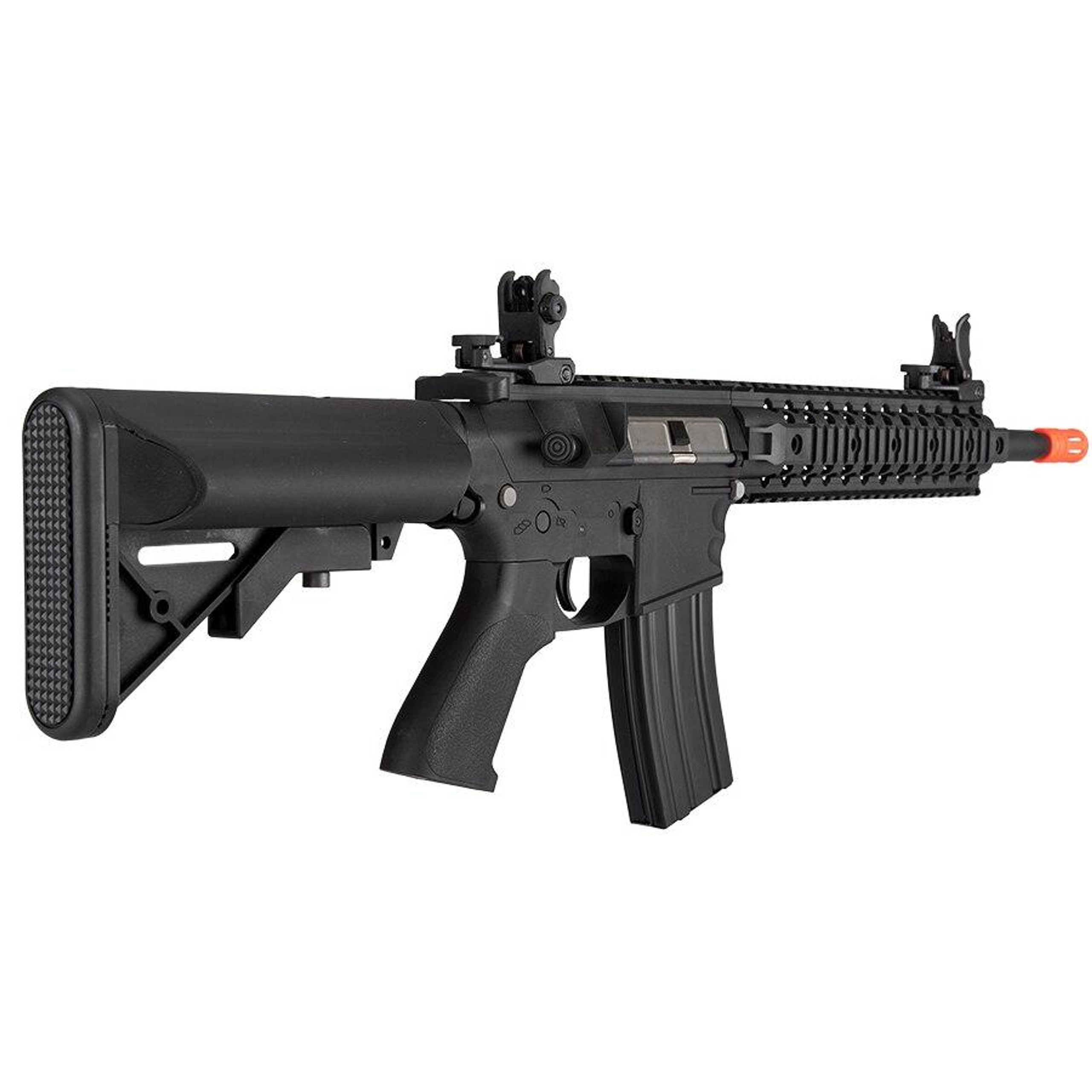 Lancer Tactical M4 Ris Carbine Gen 2 Airsoft Rifle Black 