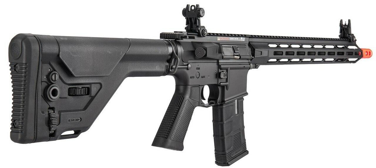 ICS ProLine CXPMMR DMR Electric Blowback AEG Airsoft Rifle, Black