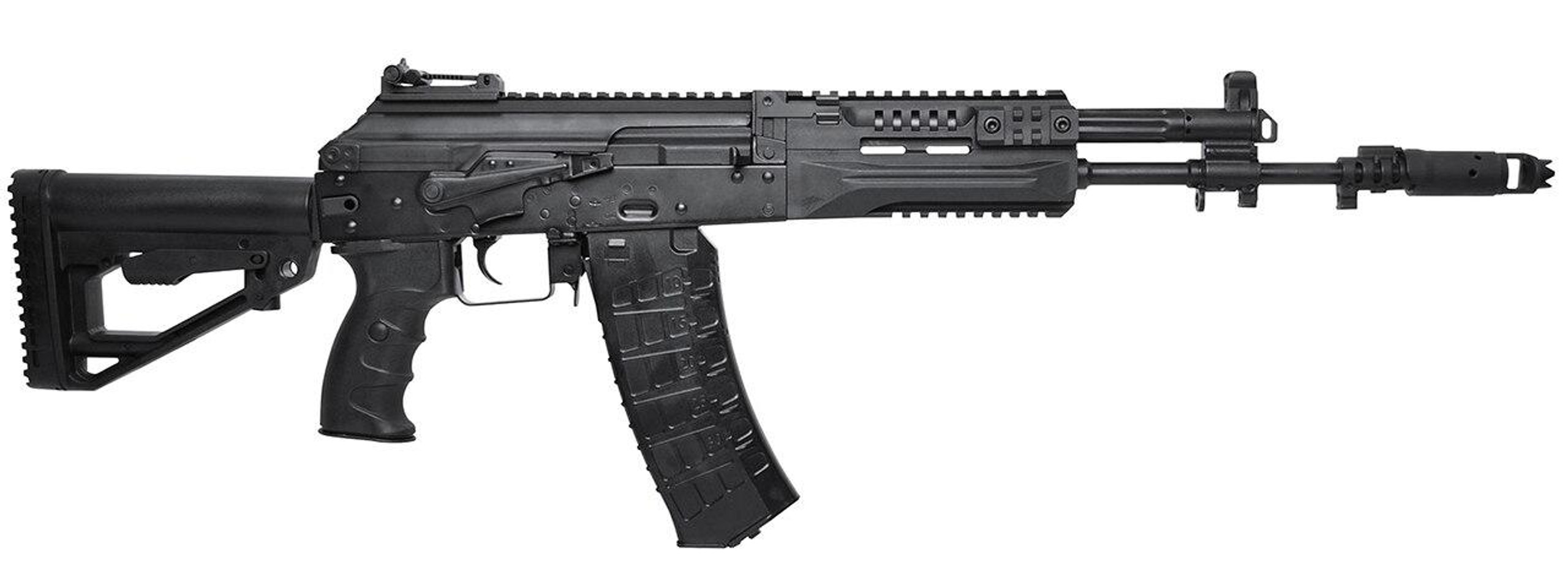 LCT Airsoft LCK12 Tactical AK12 Assault AEG Airsoft Rifle, Black