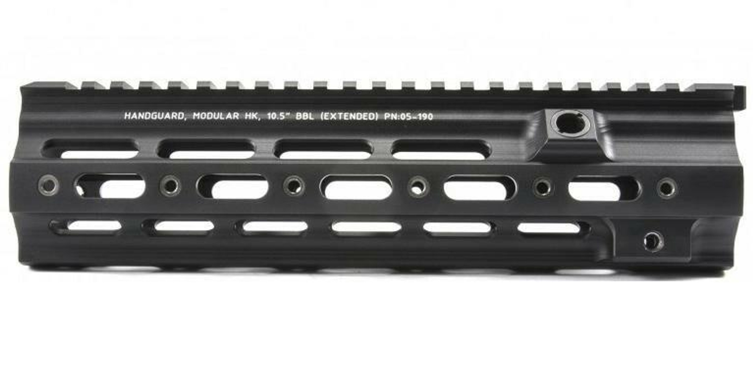 Geissele AZI 10.5” VFC 416 Modular Rail w/ Laser Etched Markings, Black