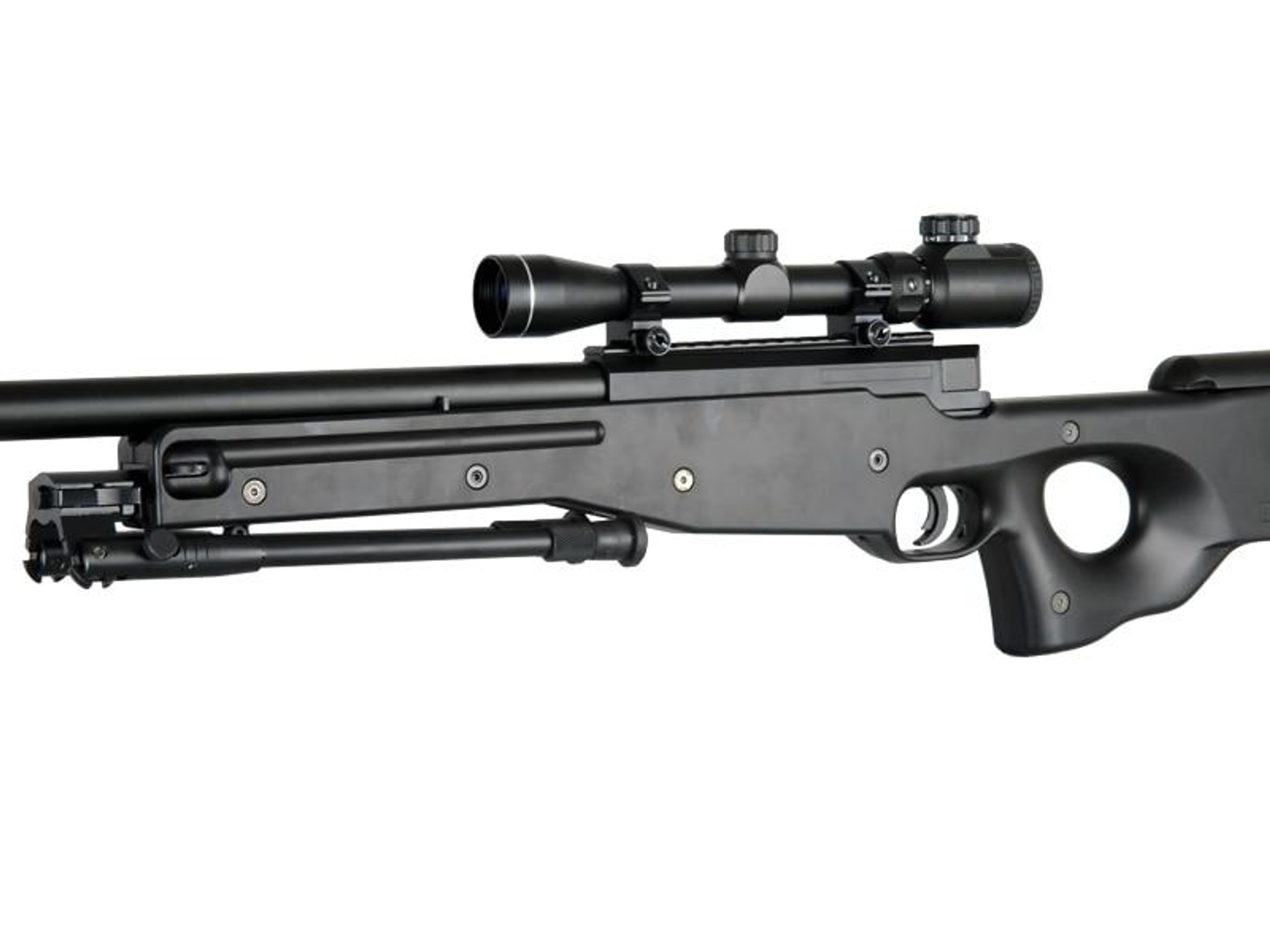 Double Eagle Full Metal L96 Bolt Action Airsoft Sniper Rifle with Scope