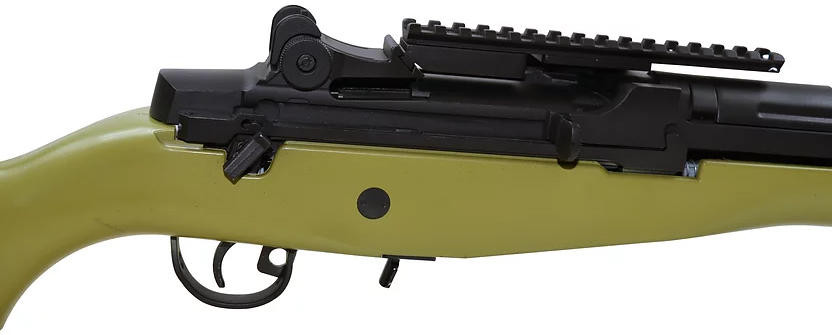 AGM MP008 M14 AEG Airsoft Rifle w/ Battery & Charger, OD Green