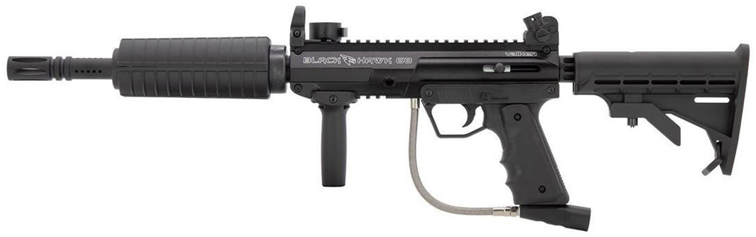 Valken SW1 Blackhawk Kit "Foxtrot Rig" Paintball Marker, Black