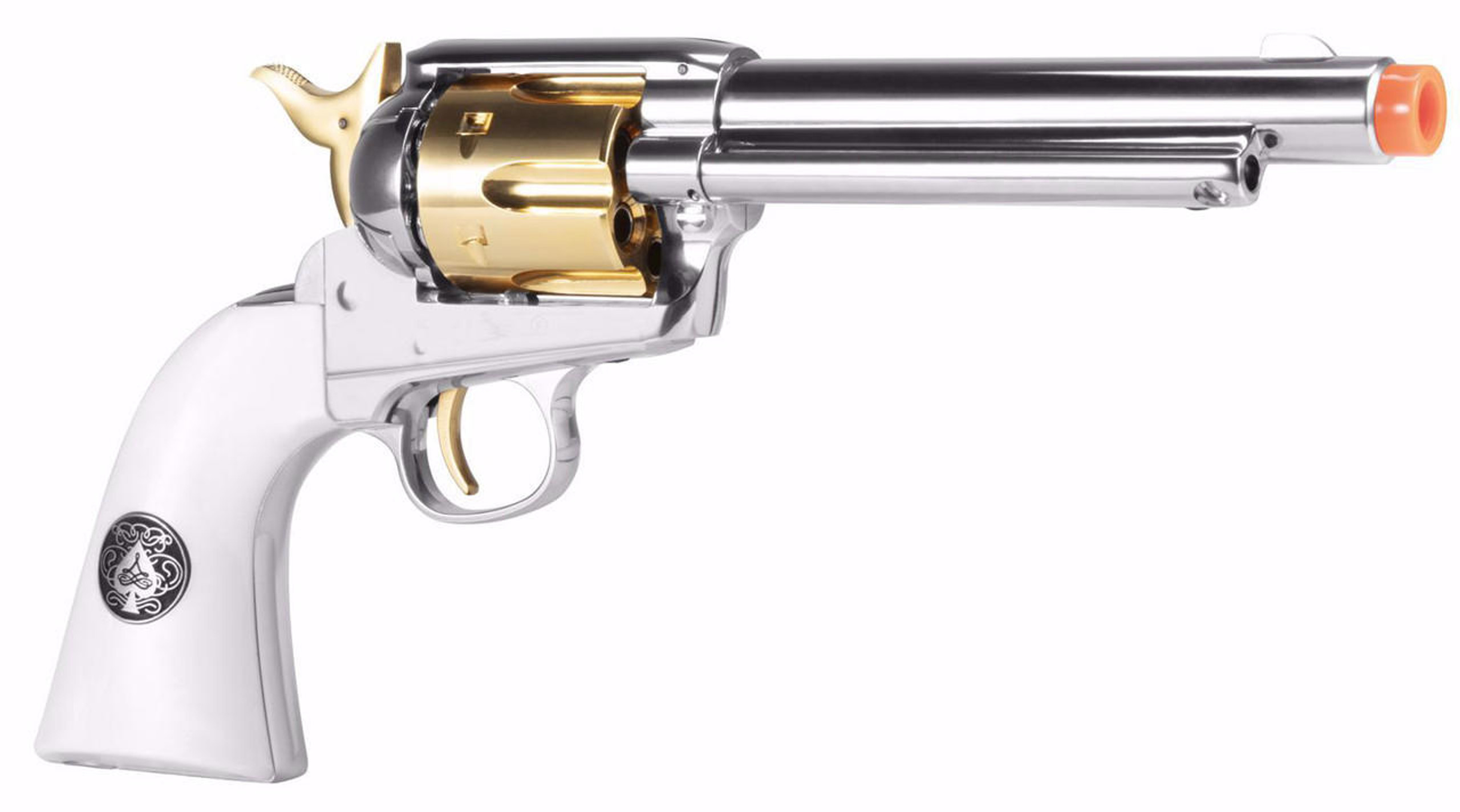 Legends Smoke Wagon Airsoft Revolver Limited Edition, Gold Airsoft