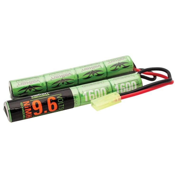 Valken 9.6v Nunchuck NiMH Airsoft Battery, 1600 mAh