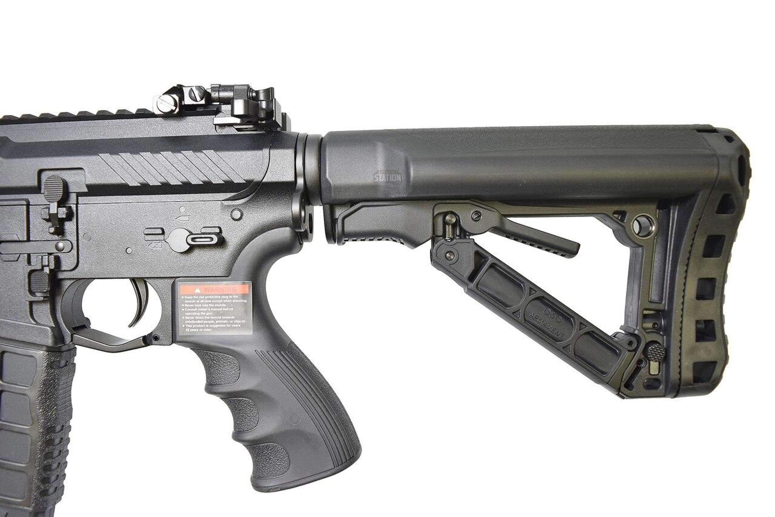 G&G CM16 SRS 9" Keymod Airsoft AEG (EGC16PSRLBNBNCM)