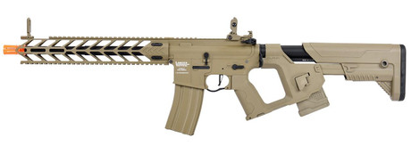 Lancer Tactical Enforcer Series NIGHT WING High FPS AEG Airsoft Rifle w/ Alpha Stock, Tan Lancer Tactical Enforcer Series NIGHT WING High FPS AEG Airsoft Rifle w/ Alpha Stock, Tan