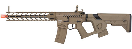 Lancer Tactical Enforcer Series NIGHT WING Skeleton ProLine High FPS AEG Airsoft Rifle, Tan Lancer Tactical Enforcer Series NIGHT WING Skeleton ProLine High FPS AEG Airsoft Rifle, Tan