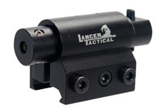 Lancer Tactical Red Mini Laser with Weaver Mount Lancer Tactical Red Mini Laser with Weaver Mount
