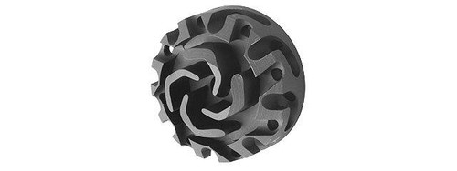 Cookie Cutter Type C Recoil Compensator 14mm CCW Flash Hider Cookie Cutter Type C Recoil Compensator 14mm CCW Flash Hider