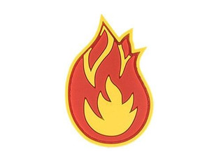 G-Force Fireball PVC Morale Patch G-Force Fireball PVC Morale Patch