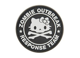 G-Force Zombie Outbreak Response Team Kitty PVC Morale Patch G-Force Zombie Outbreak Response Team Kitty PVC Morale Patch