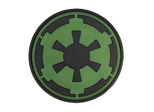 G-Force Emperial PVC Morale Patch, OD Green