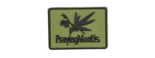 G-Force Praying Mantis Morale Patch PVC Morale Patch, OD Green G-Force Praying Mantis Morale Patch PVC Morale Patch, OD Green