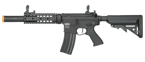 Lancer Tactical M4 SD Proline Series 7 Rail Low FPS Airsoft Rifle, Black