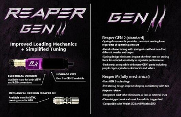 Wolverine REAPER Gen 2 V2 M4 Cylinder w/ Premium Edition Electronics and Bluetooth FCU HPA Kit Wolverine REAPER Gen 2 V2 M4 Cylinder w/ Premium Edition Electronics and Bluetooth FCU HPA Kit
