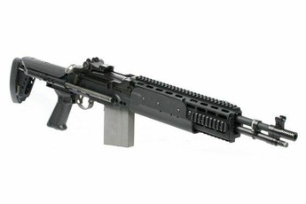GandG GR14 EBR Short ETU Deans AEG Airsoft Rifle, Black GandG GR14 EBR Short ETU Deans AEG Airsoft Rifle, Black