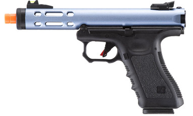WE-Tech Galaxy G-Series Gas Blowback Airsoft Pistol, Blue WE-Tech Galaxy G-Series Gas Blowback Airsoft Pistol, Blue