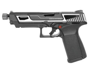 GandG GTP 9 MS Gas Blowback Airsoft Pistol, Silver GandG GTP 9 MS Gas Blowback Airsoft Pistol, Silver