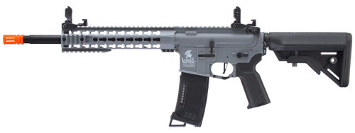 Lancer Tactical 10 Keymod M4 Carine AEG Airsoft Rifle, Gen 3, Gray Lancer Tactical 10 Keymod M4 Carine AEG Airsoft Rifle, Gen 3, Gray