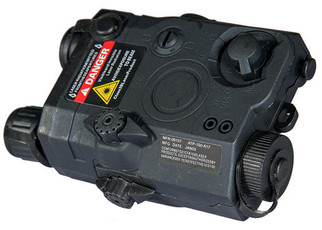 PEQ-15 LA-5 Battery Case w/ Red Laser, Black PEQ-15 LA-5 Battery Case w/ Red Laser, Black