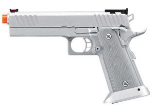 Army Armament R609 1911 Gas Blowback Airsoft Pistol, Silver Army Armament R609 1911 Gas Blowback Airsoft Pistol, Silver
