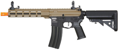 Lancer Tactical Viking 10" M-LOK Proline Series M4 Airsoft Rifle, Tan/Black