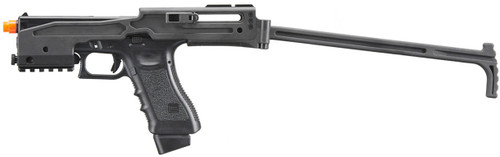 B&T Licensed Limited Edition Bundle Metal USW PCC Kit with Elite Force Gen 4 Glock 17 Gas Blowback Airsoft Pistol, Black B&T Licensed Limited Edition Bundle Metal USW PCC Kit with Elite Force Gen 4 Glock 17 Gas Blowback Airsoft Pistol, Black