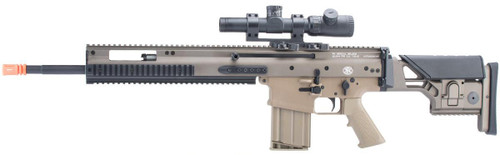 ARES Cybergun FN Herstal-Licensed SCAR-H TPR Airsoft AEG Rifle, Tan ARES Cybergun FN Herstal-Licensed SCAR-H TPR Airsoft AEG Rifle, Tan