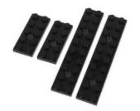 G&G LayLax FirstFactory Block MLOK Cover, Black