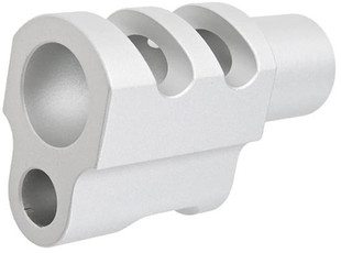 Atlas Custom Works Type 4 Compensator for Tokyo Marui 1911 Airsoft Pistols, Silver Atlas Custom Works Type 4 Compensator for Tokyo Marui 1911 Airsoft Pistols, Silver