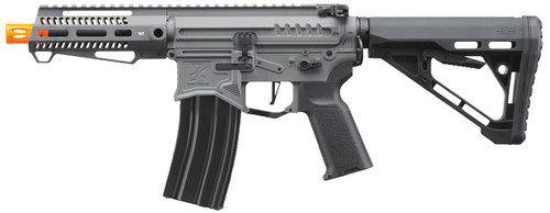 Zion Arms R15 Mod 1 Short Barrel Airsoft Rifle with Delta Stock, Grey Zion Arms R15 Mod 1 Short Barrel Airsoft Rifle with Delta Stock, Grey