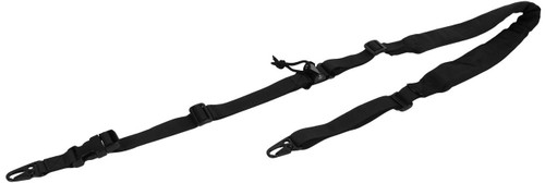 Lancer Tactical 2-Point Padded Rifle Sling, Black Lancer Tactical 2-Point Padded Rifle Sling, Black